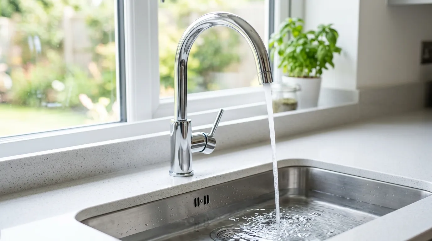 Local Plumbing Master Pros same day plumber fixing a faucet in Mishicot, WI